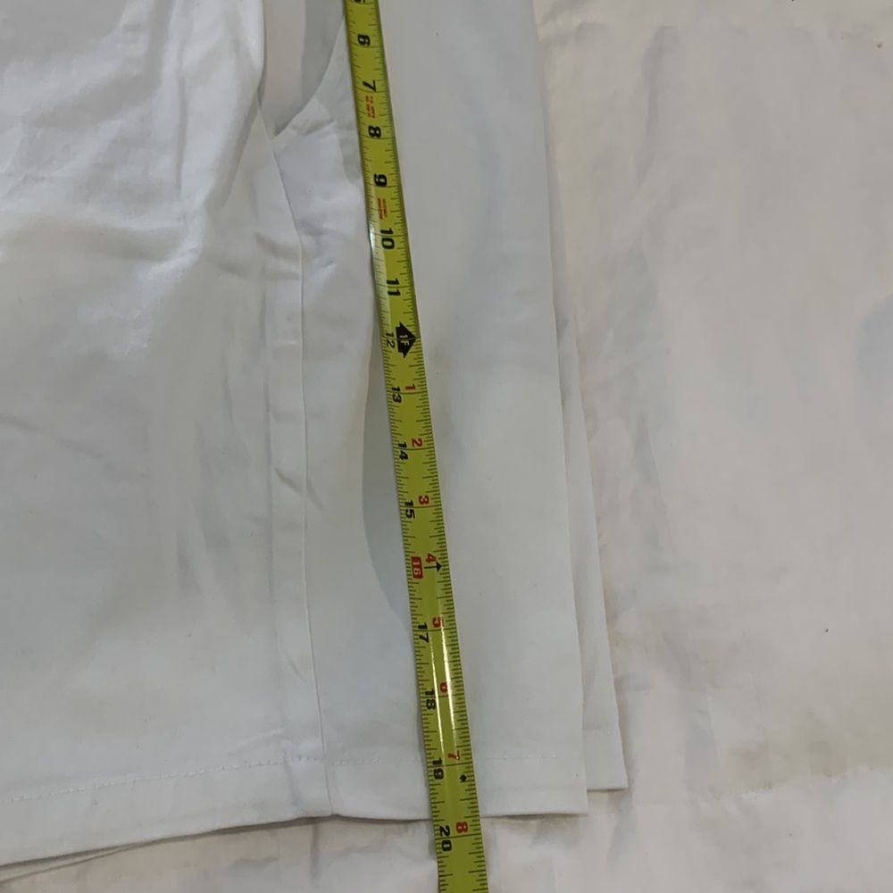 NWT Jach's New York Bleeker Stretch Twill White Short‎ Size 34 - Picture 6 of 14